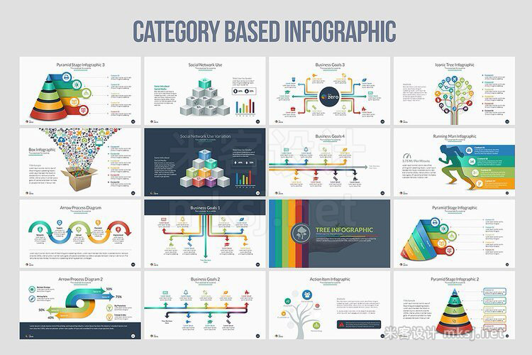 keynote模板 Business Infographic Keynote