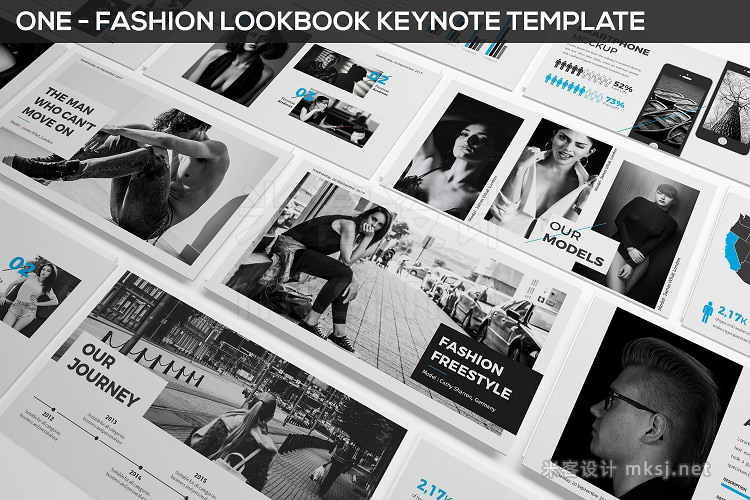 keynote模板 ONE Fashion Presentation Template