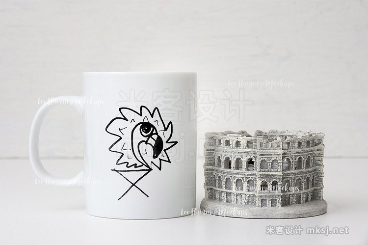 keynote模板 Coffee mug mockup travel stock photo