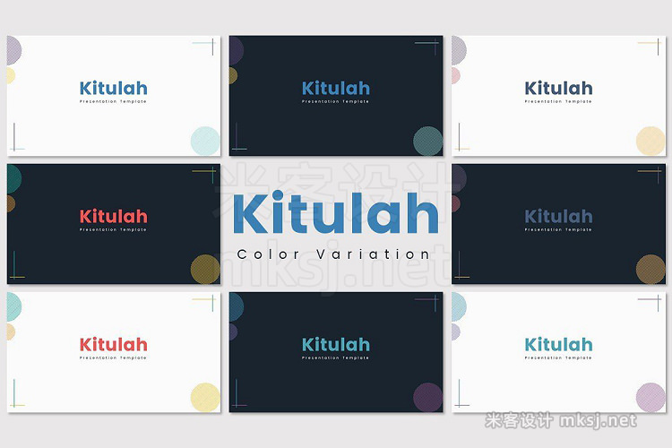 keynote模板 Kitulah Keynote Template
