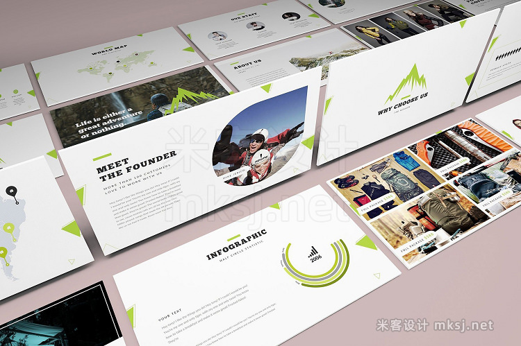 keynote模板 Adventure Shop Keynote Template