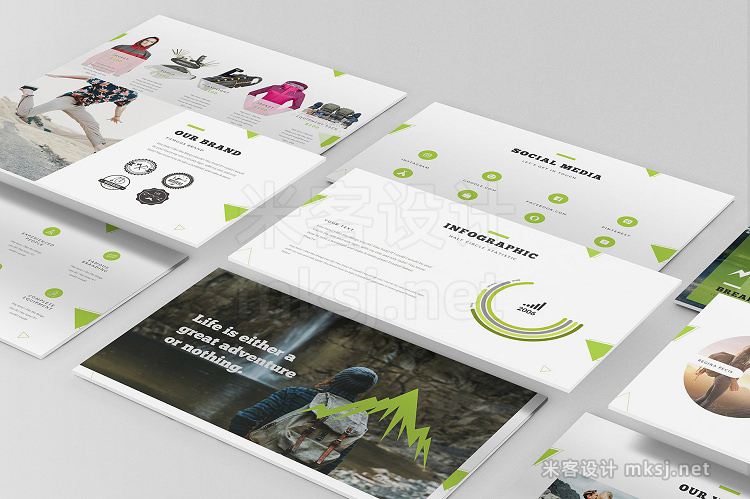 keynote模板 Adventure Shop Keynote Template