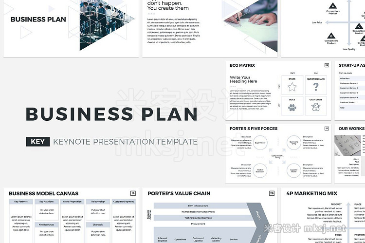 keynote模板 Business Plan Keynote Template