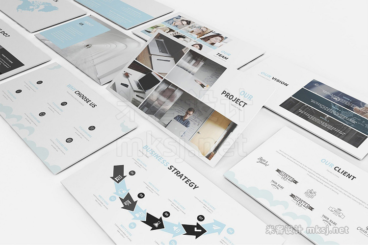 keynote模板 Hosting SEO Keynote Template