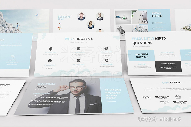 keynote模板 Hosting SEO Keynote Template