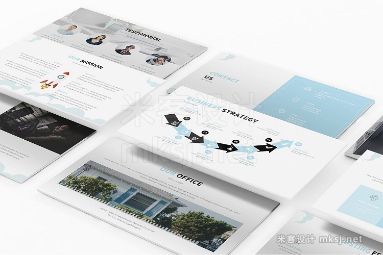 keynote模板 Hosting SEO Keynote Template