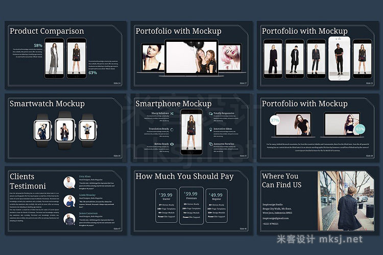 keynote模板 Statement Keynote Template