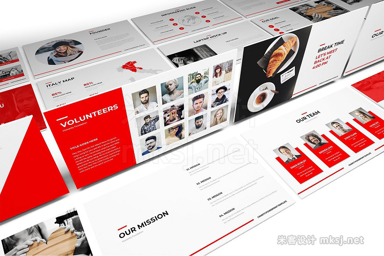 keynote模板 Charity Keynote Template