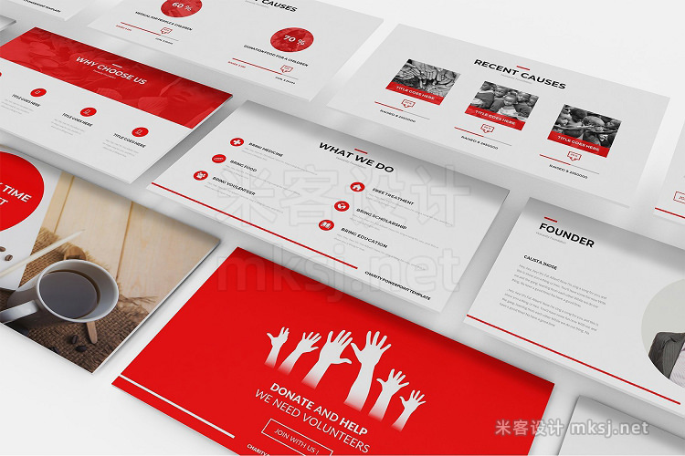 keynote模板 Charity Keynote Template