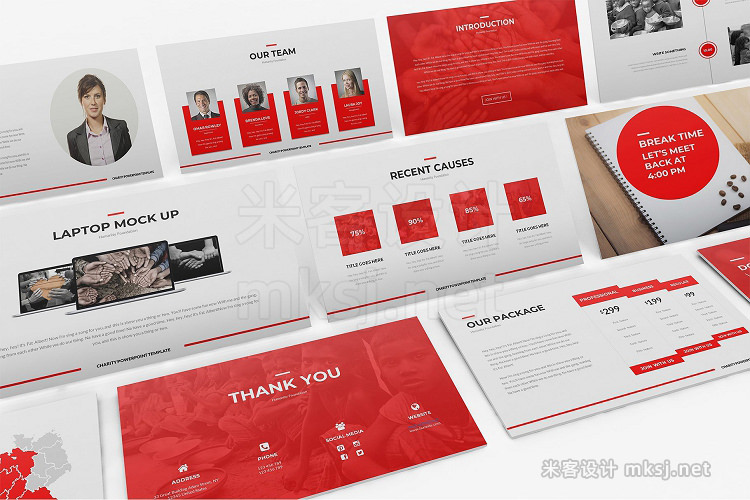 keynote模板 Charity Keynote Template