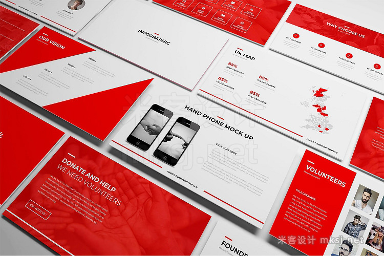 keynote模板 Charity Keynote Template