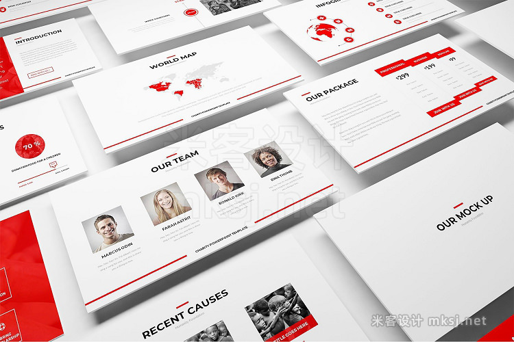 keynote模板 Charity Keynote Template