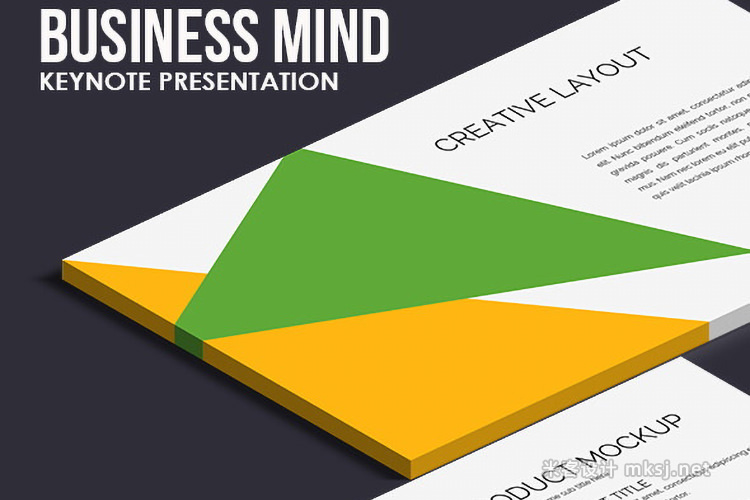 keynote模板 Business Mind Keynote Presentation Template