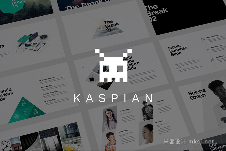 keynote模板 KASPIAN Keynote Presentation / GIFT