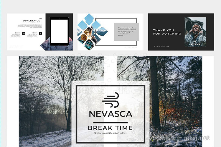 keynote模板 Nevasca Keynote Presentation