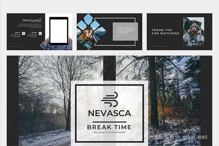 keynote模板 Nevasca Keynote Presentation