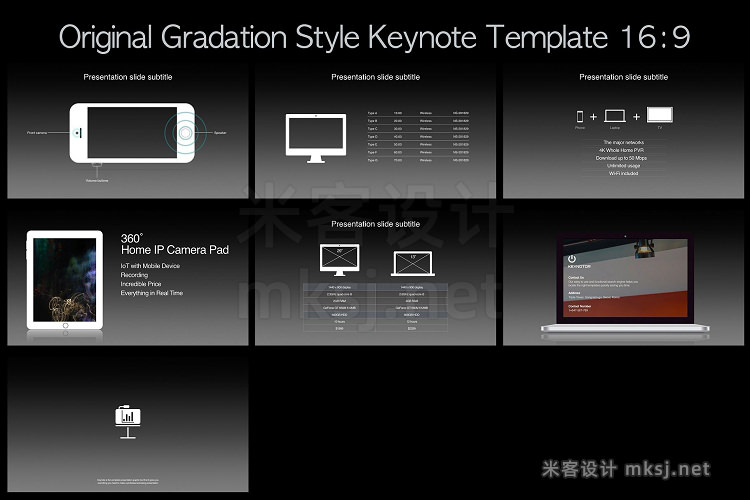 keynote模板 Apple Keynote Template