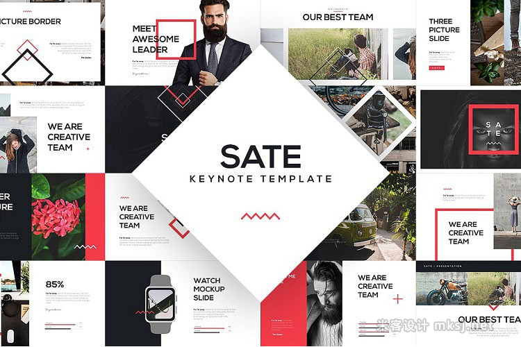 keynote模板 SATE Keynote Template