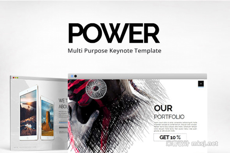 keynote模板 Power Keynote Templates