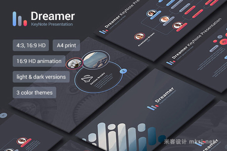 keynote模板 Dreamer KeyNote