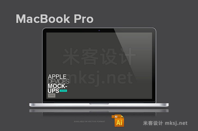 VI贴图 iMac/iPad_Pro/iPhone X/Macbook pro/Smart watch展示模型mockup样机