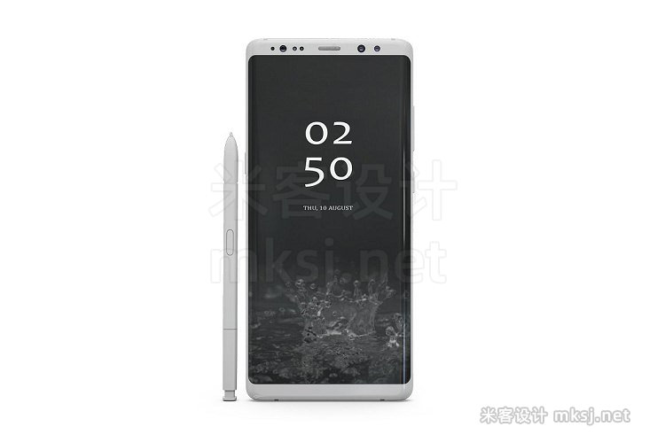 VI贴图 三星手机 Samsung Galaxy Note 8 PS模型mockup样机