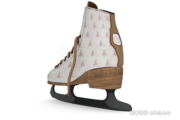 VI贴图 溜冰鞋纹理设计PS模型mockup样机