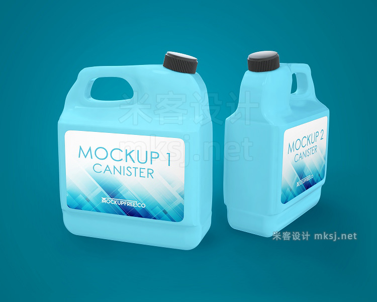 VI贴图 喷雾瓶塑料水壶PS模型mockup样机