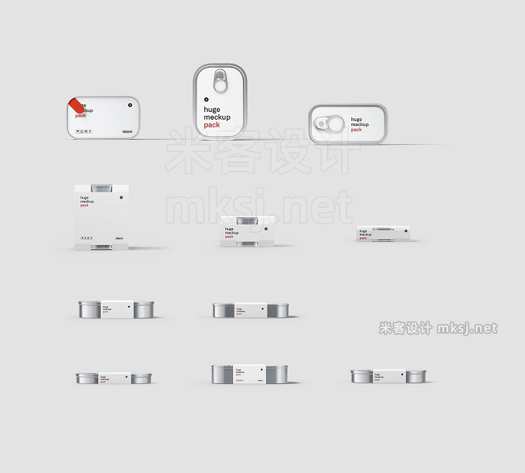 VI贴图 零食包装袋火柴布袋购物纸袋纸盒物件场景PS模型mockup样机