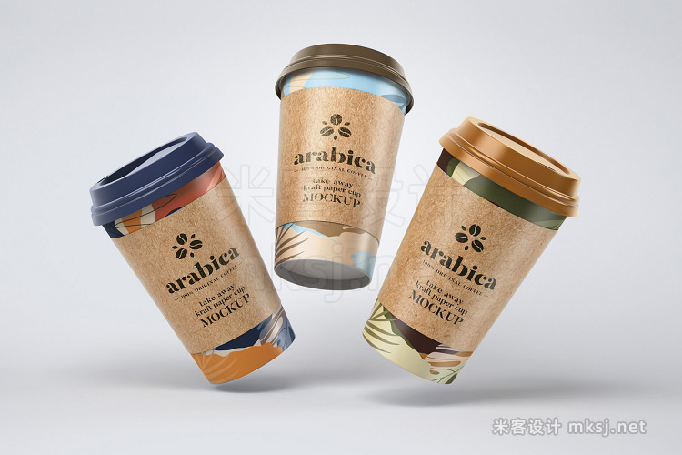 便携一次性纸咖啡杯PS样机 适用于咖啡店快餐店早餐咖啡厅饮料摊品牌设计展示