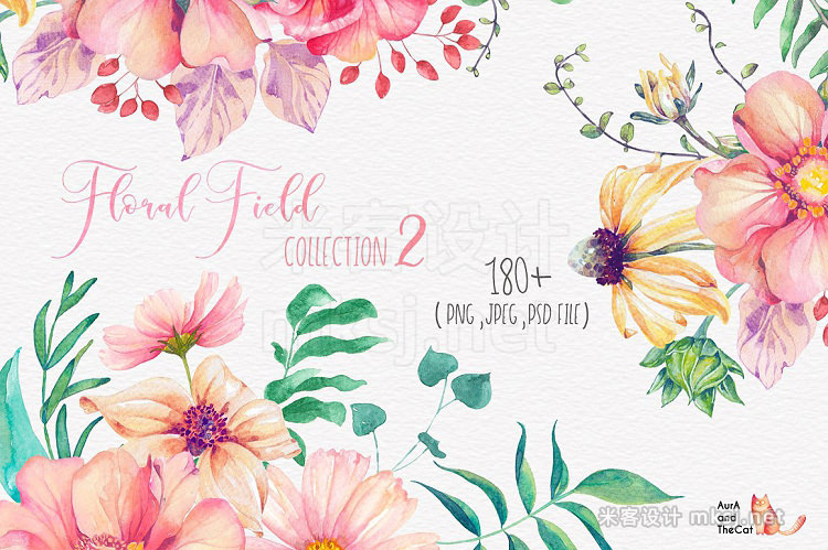 png素材 FLORAL FIELD collection 2