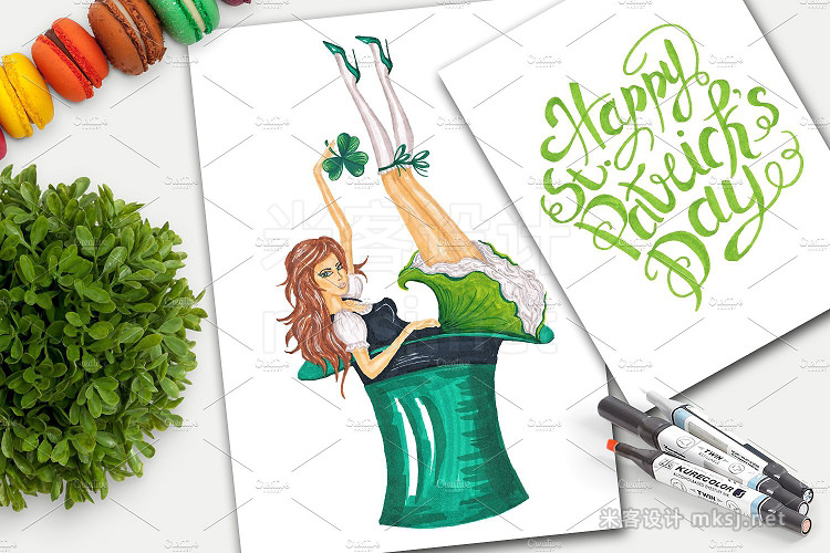 png素材 StPatrick's Day Hand-drawn clipart