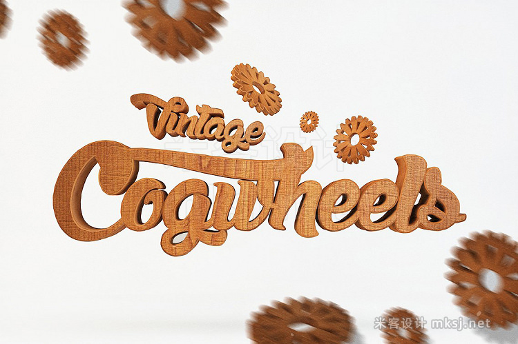 png素材 Vintage Cogwheels Bundle