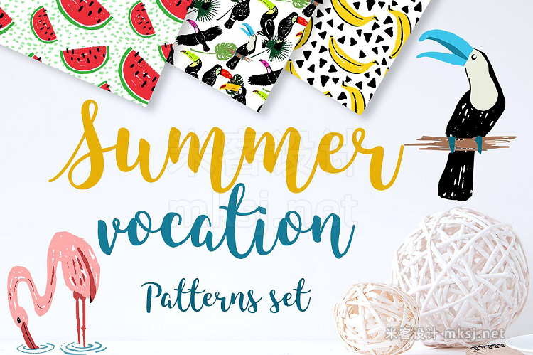 png素材 15 summer patterns
