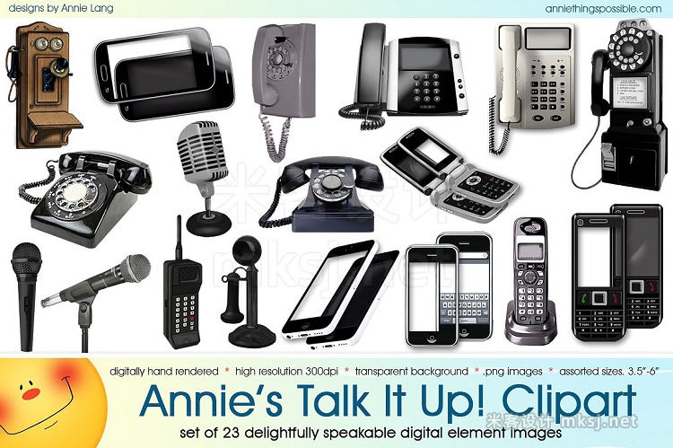 png素材 Annie's Talk It Up Clipart