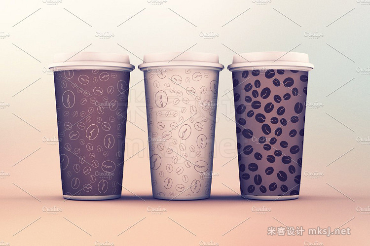 png素材 12 Coffee Seamless Patterns