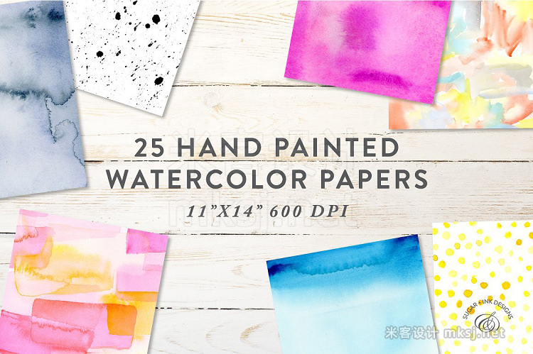 png素材 Watercolor Papers