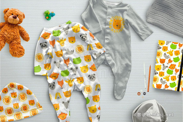png素材 for BOYS Seamless Patterns