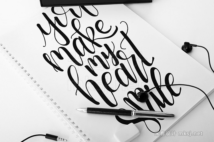png素材 9 hand lettering Quotes about love