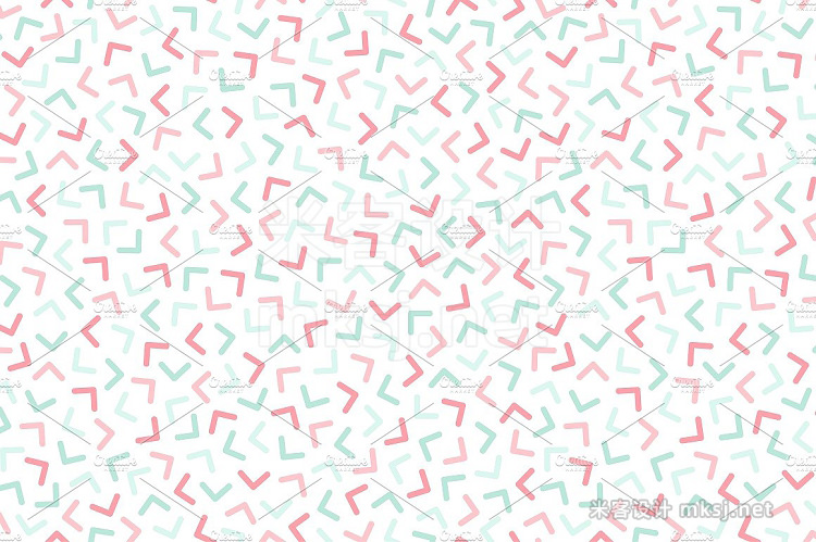 png素材 Delicate colorful seamless patterns