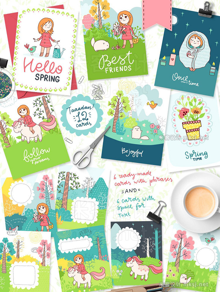 png素材 Spring is Here Graphics Patterns