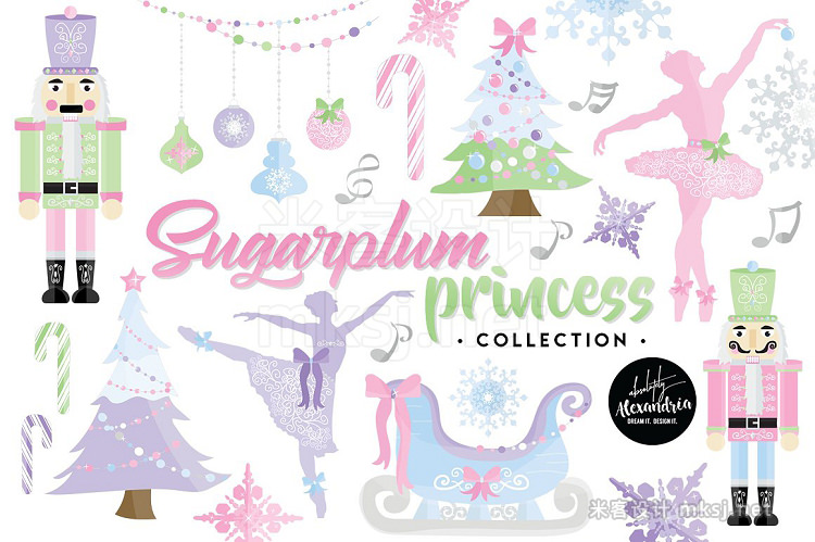 png素材 Sugar Plum Princess Collection