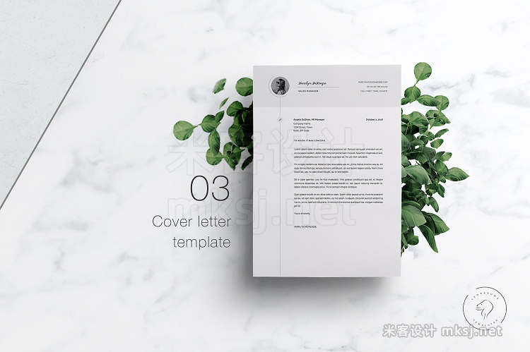 png素材 Resume and Cover Letter - 5 Pages