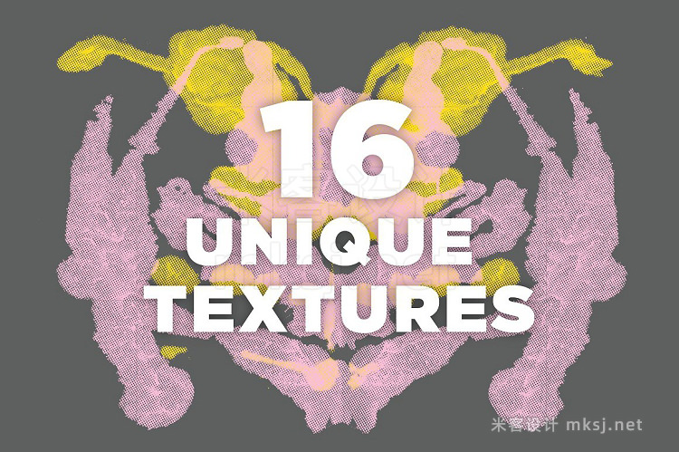 png素材 16 Inkblot Textures