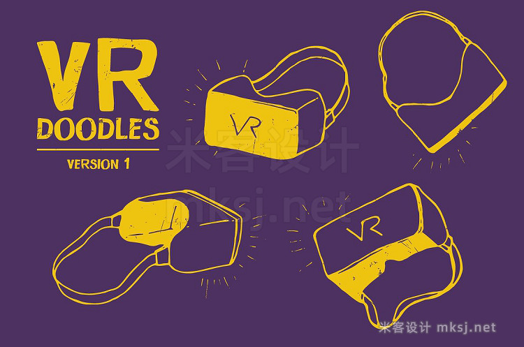 png素材 VR Goggle Glasses Vector
