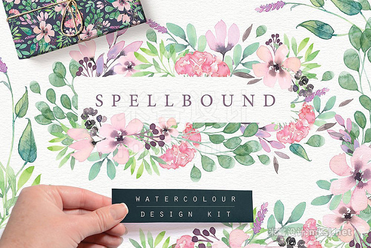 png素材 Spellbound Watercolour Design Kit