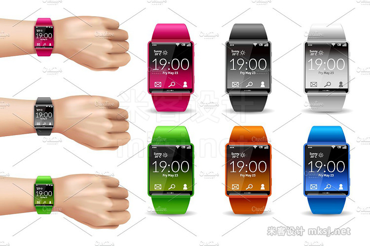 png素材 Smart Watch Set