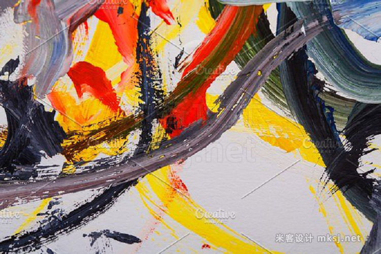 png素材 10 JPG Abstract oil painting