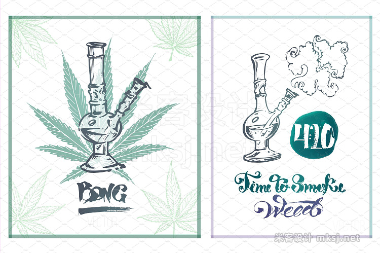 png素材 Weed Stoner gadgets accessories