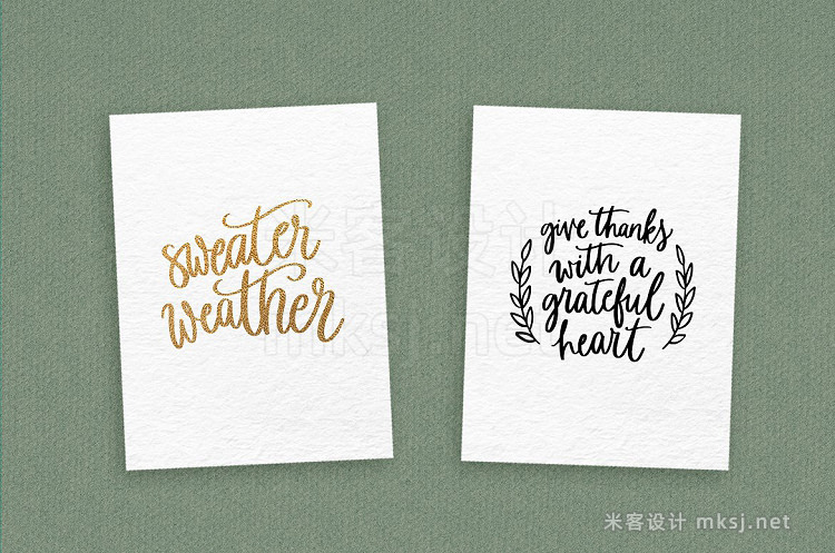 png素材 Fall Thanksgiving SVG Quotes Clipart